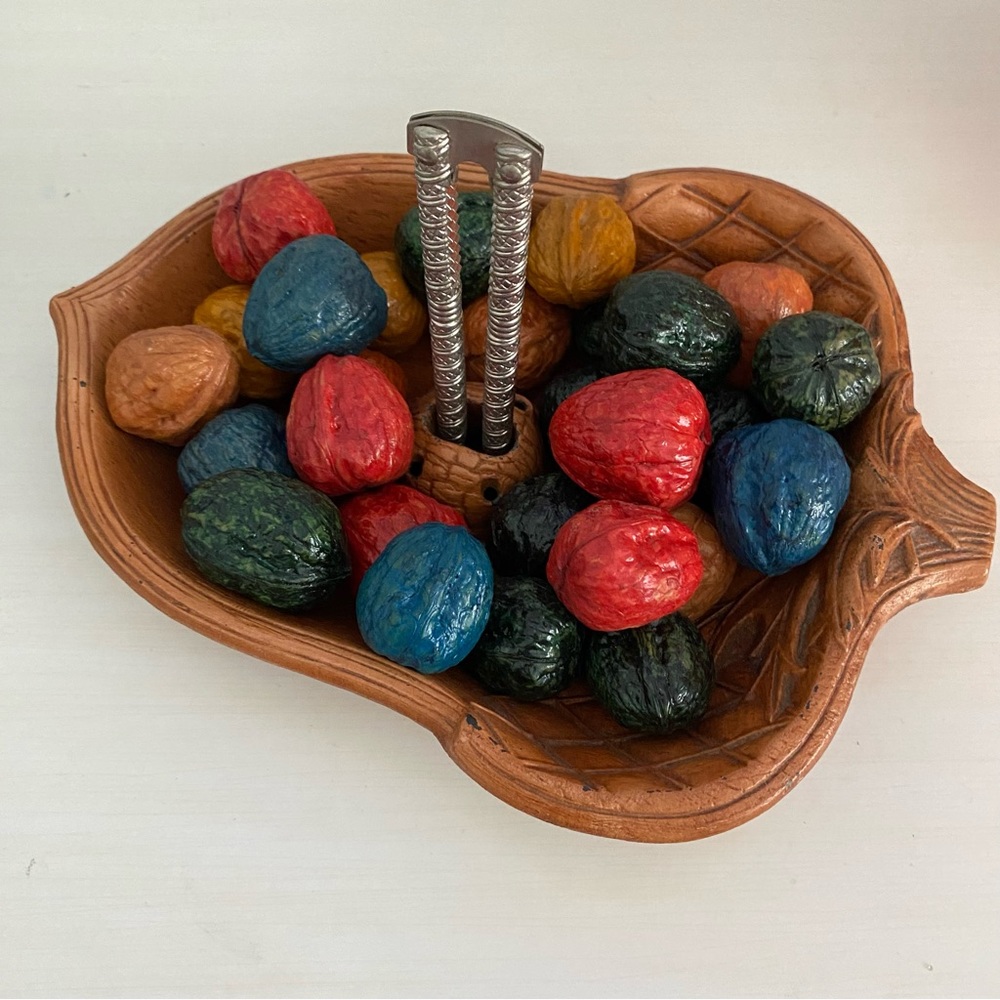 Vintage Acorn Nut Bowl